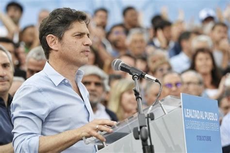 Axel Kicillof Encabeza Acto del Día de la Lealtad en Berisso El