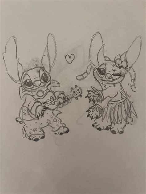 Stitch and Angel by Snowstorm426 on DeviantArt