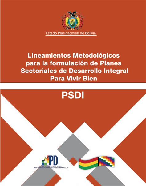 Pdf Lineamientos Metodol Gicos Para La Formulaci N De Planes