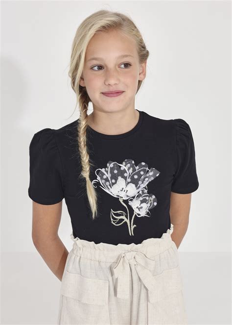 Sustainable Cotton T Shirt Girl Mayoral