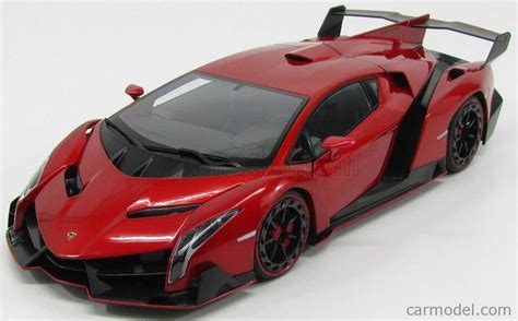 AUTOART 74508 Масштаб 1 18 LAMBORGHINI VENENO 2013 RED