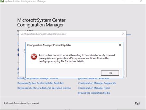 Lab Installing System Center Configuration Manager SCCM System