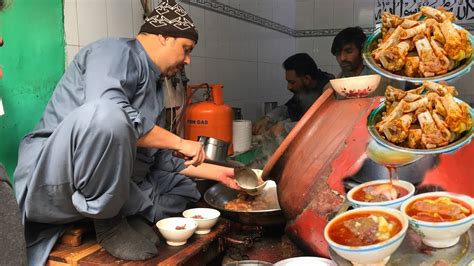 Peshawari Desi Nashta Bong Paye Khan Zameer Siri Paye Nalli Paye