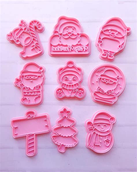 Archivo STL NAVIDAD CHRISTMAS COOKIE CUTTER Modelo Para