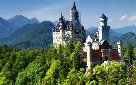 2K Neuschwanstein Castle Castle Neuschwanstein Alps Germany