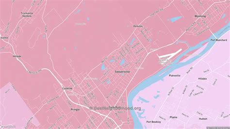 Swoyersville, PA Political Map – Democrat & Republican Areas in ...