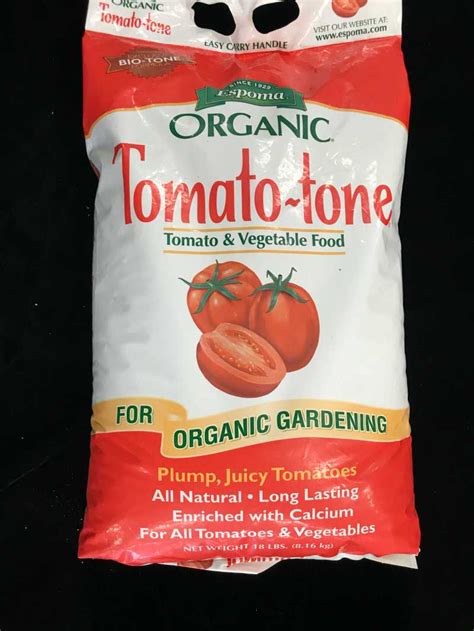 Espoma Organic Tomato-Tone 18lb - Chuck Hafner's Farmers Market ...