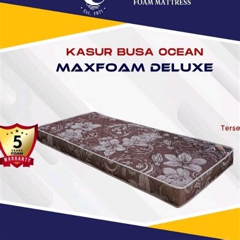 Jual Kasur Busa Ocean MaxFoam Deluxe Kasur Busa Single Kasur Busa Anak