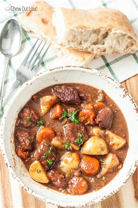 Beef Stew (with Potatoes) | Chew Out Loud