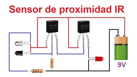 Circuito Sensor De Proximidad IR Electronic Circuit Design