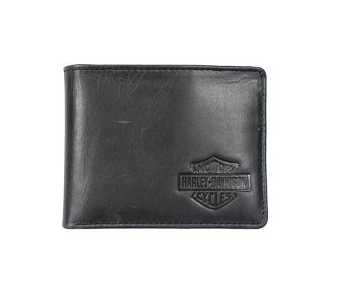 Portfe Sk Rzany Modular Passcase Czarny Harley Davidson Harley Davidson