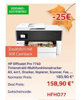 Hp Officejet Pro All In One Tintenstrahl Multifunktionsdrucker A