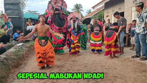 Rampak Singo Barong Sepesial Ndadi Solah Mabukan Samboyoan Jaranan TRI