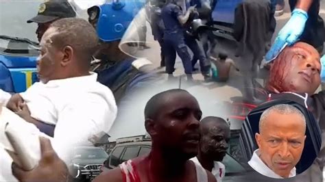 KINSHASA MARCHE DE L OPPOSITION LACRYMOGÈNE BALLE REELLE BO TALA