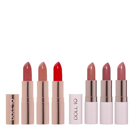 Doll 10 6 Piece Lipstick Collection Qvc Uk