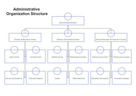 Administrative Organization Structure Example EdrawMax Template bob娱乐网站