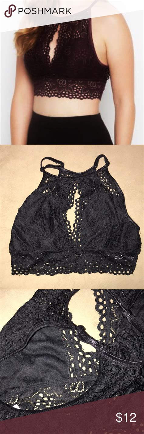 Nwot High Neck Halter Bralette Halter Bralette High Neck Halter