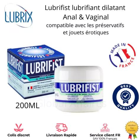 LUBRIX LUBRIFIANT FRANÇAIS 200ml Gel Intime Anal Vaginal Fist Femme