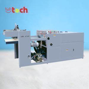 Semi Automatic Uv Varnish Spot Coating Machine For Paper Products From