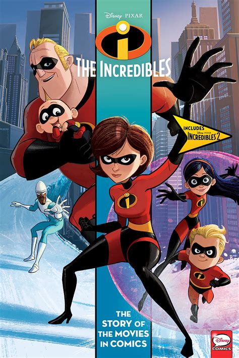 Disney Pixar Incredibles And Incredibles The Story Of The Movies In