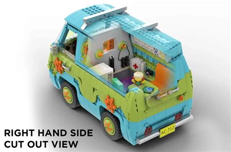 This LEGO Fan-Made Scooby-Doo Mystery Machine Is an Accurate Replica of ...