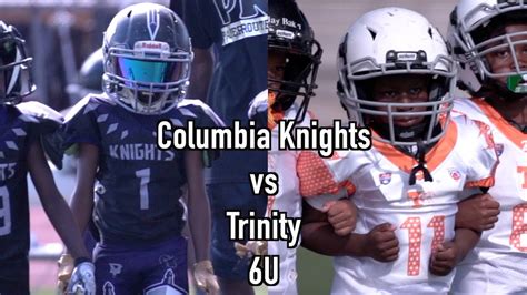 Columbia Knights Vs Trinity 6u Youtube