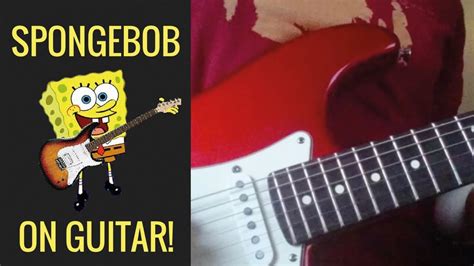 Spongebob Squarepants Ending Theme Guitar Cover Youtube