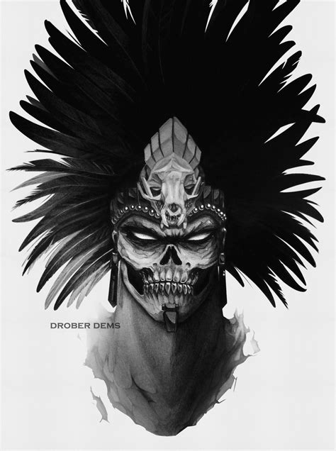 Mictlantecuhtli: Aztec God of the death | DROBER by Drooober on DeviantArt