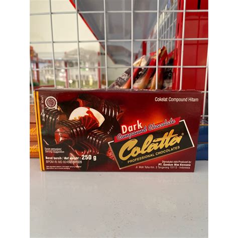 Jual Colatta Dark Compound Chocolate 250g Shopee Indonesia