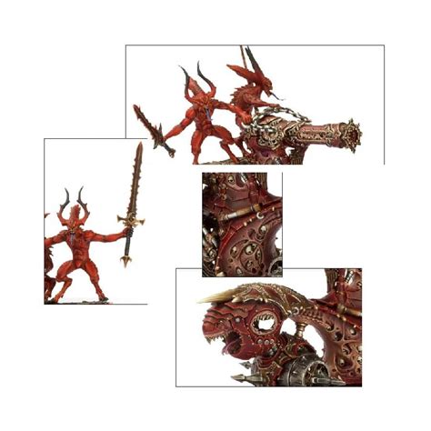 Warhammer 40K Rendmaster, Herald of Khorne on Blood Throne