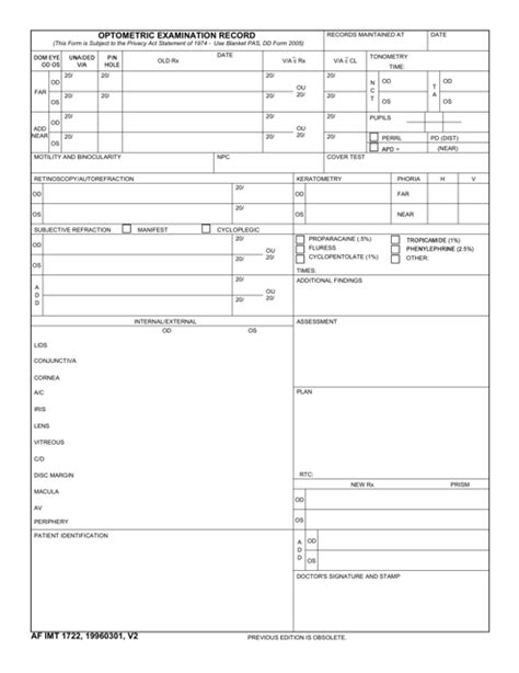 Af Imt Form 1722 Fill Out Sign Online And Download Fillable Pdf