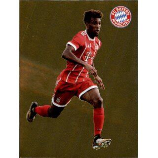 BAM1718 Sticker 133 Kingsley Coman Panini FC Bayern München 201