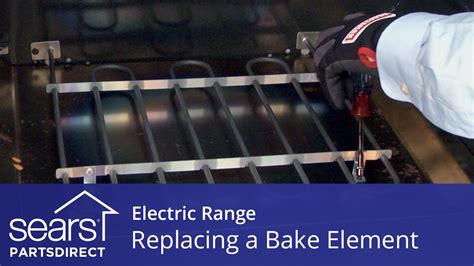 Replacing A Hidden Bake Element In An Electric Range Youtube