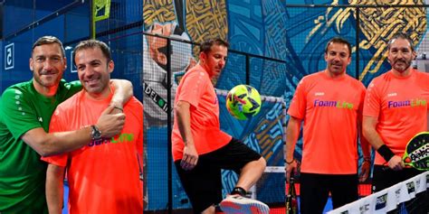 Del Piero E Totti Dal Calcio Alla Racchetta La Sfida A Padel