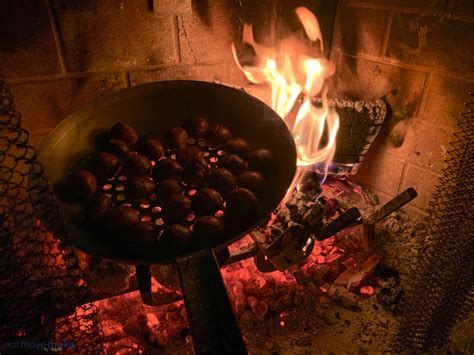 how to roast chestnuts open fire