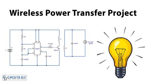 Simple Wireless Power Transmission Circuit To Glow An LED 45 OFF