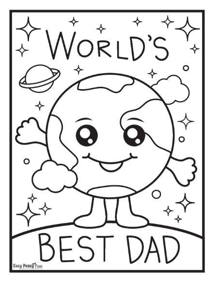 World S Best Dad Coloring Pages Printable Infoupdate Org