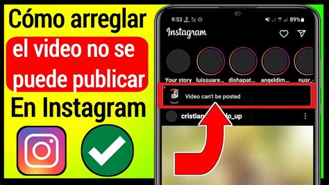 C Mo Arreglar El Video No Se Puede Publicar En Instagram Problema