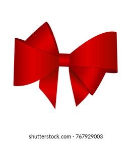 Vector Shiny Red Satin Gift Bow 스톡 벡터 로열티 프리 766607620 Shutterstock