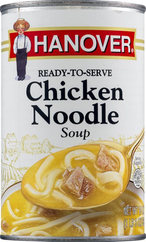 Hanover Ready To Serve Chicken Noodle Soup Hanover 28800274322 Customers Reviews Listex Online