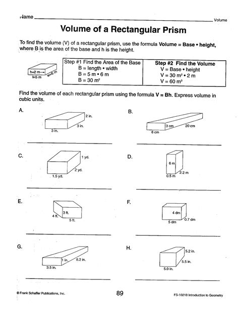 10++ Surface Area Of A Rectangular Prism Worksheet – Worksheets Decoomo