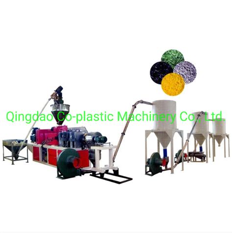 Hot Cutting PVC Pelletizing Granulator Machine Plastic Granulating