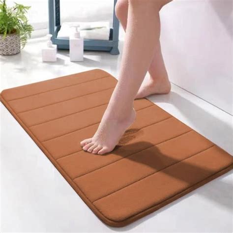 Tapis De Bain Doux En Mousse M Moire De Forme Ultra Doux Et Super