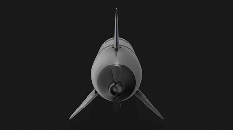 D Model Riptide Micro Uuv Unmanned Underwater Vehicle Turbosquid