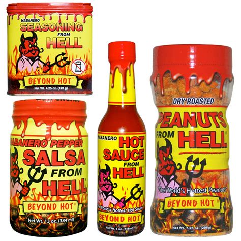 Habanero From Hell Ultimate Premium Spicy Hot Habanero T Set For Buffalo Wings