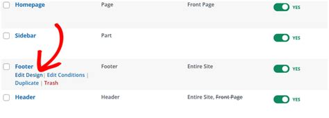 Footer Wordpress