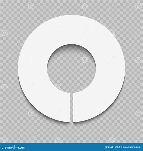 Round Closet Divider Template Isolated On Transparent Background