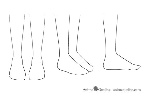 How to Draw Anime Shoes Step by Step - AnimeOutline