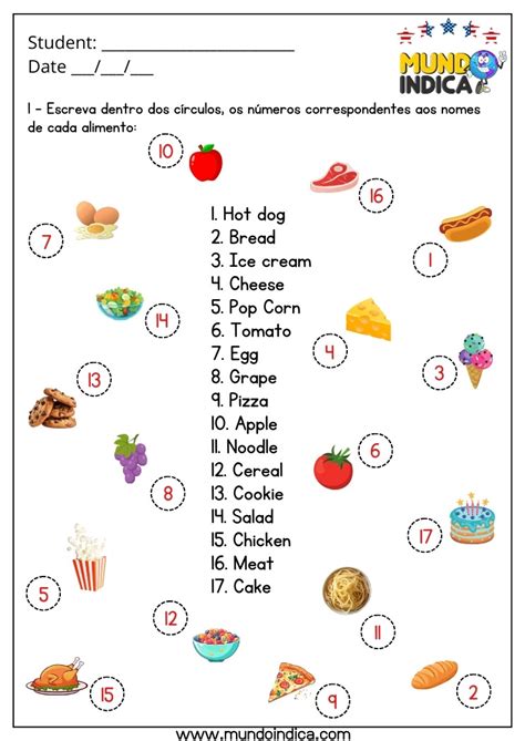10 Atividades de Inglês 4 Ano com Respostas