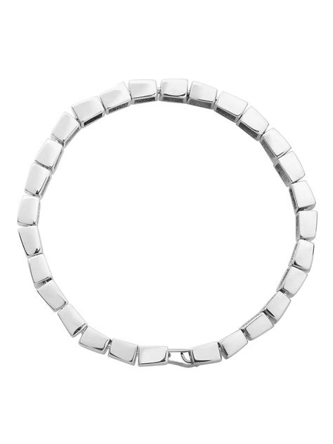 Tane Mexico Sterling Legado Single Line Bracelet Silver